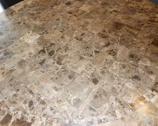 Beautiful granite table top.