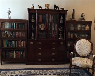 Book Cases and Mid 20th Century Books.