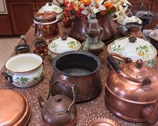 Kitchen Wares and Copper