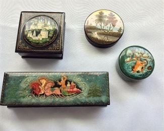 Russian Lacquer Boxes