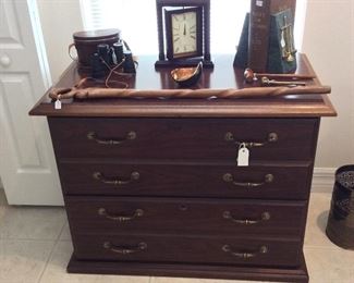 Two Drawer File Cabinet.