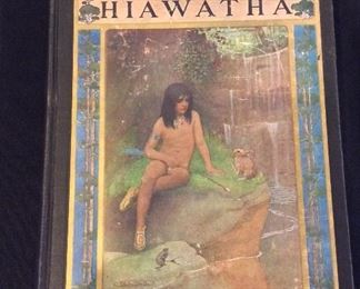 The Story of Hiawatha Adapted from Longfellow by Winston Stokes with the original poem, Illustrated by M.L. Kirk, Frederick A. Stokes Company, 1910.