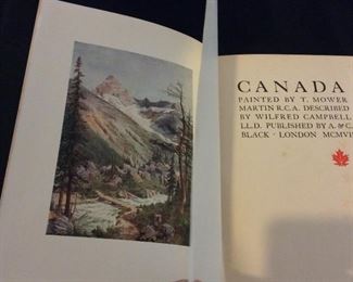 Canada Painted by T. Mower Martin, Described by Wilfred Campbell, A & C Black, 1907.