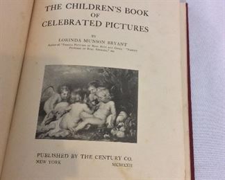 The Children's Book of Celebrated Pictures, 1922. 