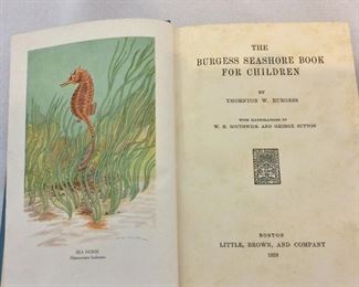 The Burgess Seashore Book for Children, Thornton W. Burgess, 1929.