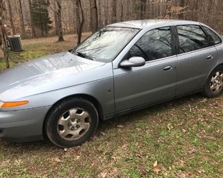 2002 L30 V6, 4 Door Saturn, 173,500 miles, 1 owner: $1500