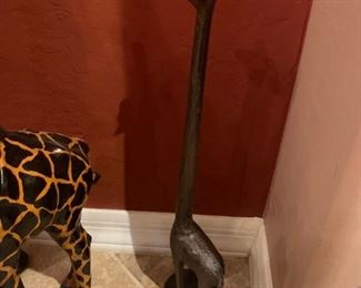 Vintage Cast Iron Giraffe Door Stop
