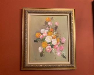 Original Oil Painting signed Suzanne