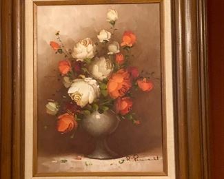 Original Oil Painting by R. Pasanault 