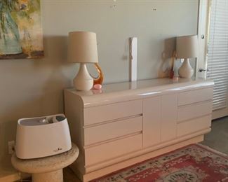White Contemporary Dresser