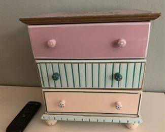 Table Top Jewelry Box