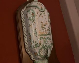 Vintage Italian Lavabo Wall Fountain