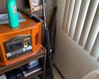 old radio  replica guns