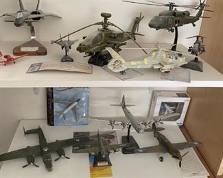 model airplanes helicopters
