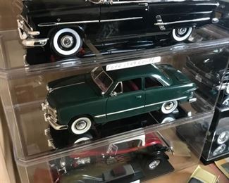 franklin mint 1:24 cars and other brands hundreds of cars available also 1:48 cars 