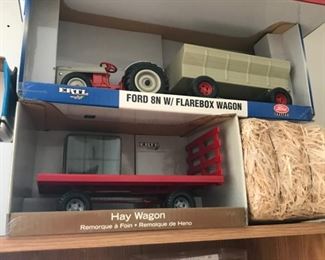 ertl farm models tractor plow and more!