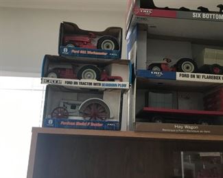 ertl farm models tractor plow and more!