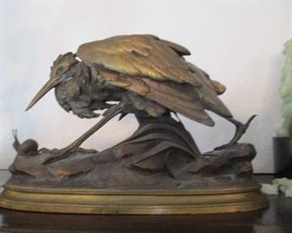 E. Gana Bronze Bird & Snail