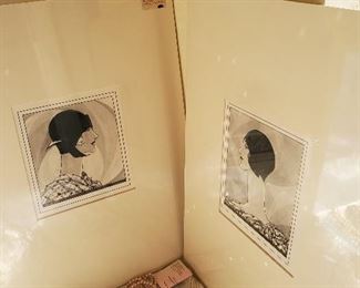 DECO ART PIECES FRAMED