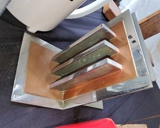 SKYSCRAPER BOOKENDS ART DECO OF COURSE