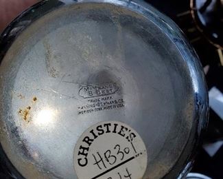 yes a lot of this stuff actually came from CHRISTIE'S auction house