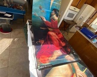 museum huge vinyl hangings