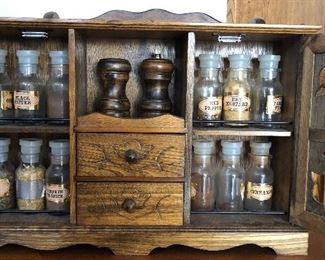 Vintage Spice Storage