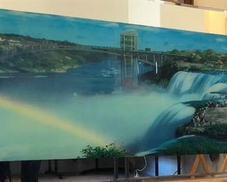 Lighted Photo on Glass