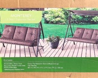 NIB Monterey Patio Swing