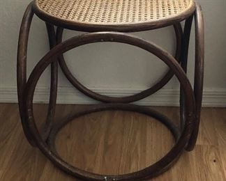 Vintage Cane Stool