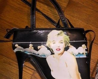 Marilyn Monroe shoe purse!
