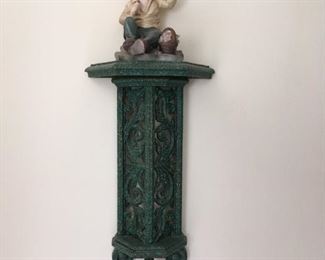 . . . a nice sconce with figure