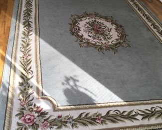. . . this is a 9 x 12 area rug with great color combination