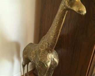 . . . a cool brass giraffe
