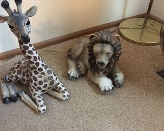 . . . a neat giraffe and lion