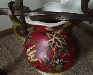. . . a nice pottery ewer