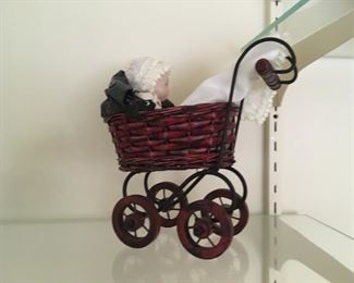 . . . a miniature baby buggy