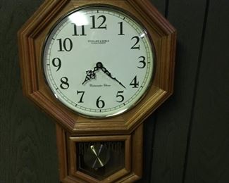 . . . a nice regulator clock