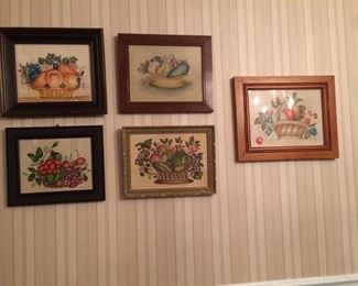 Assorted Framed Theorem Pictures Various Prices