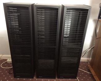 Brookstone DVD Storage Towers $5 each