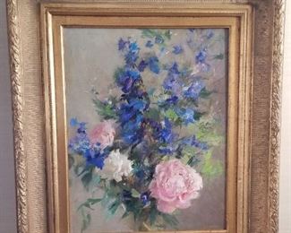 Original Oil Painting Bouquet