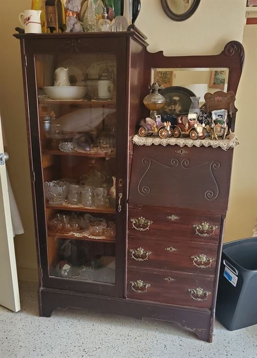 Antique secretary bookcase
