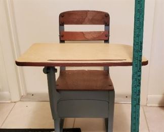 Child's vintage school desk
$48