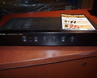Rotel speaker selector