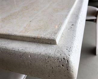 Stone dining table- in wonderful condition. 