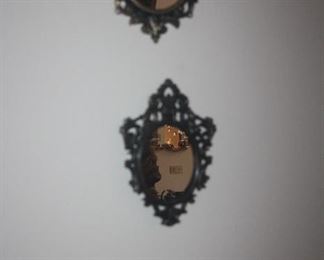 3 PIECE SMALL WALL MIRRORS $6 FOR SET