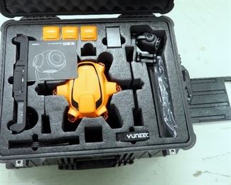 Refurbished Yuneec H520-E90 Drone Bundle - H520 Airframe, ST16S, (3) Batteries, Charger, E90 3-Axis Gimbal Camera In Pelican 1620 Case, And More