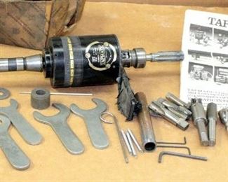 Tapmatic R7 Reversing Tapping Attachment With Bits, Accessories, And Original Paperwork