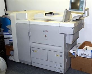 Canon ImageRUNNER 7095 Copier/Printer With In-Line Perfect Bookbinding Saddle-Stitched Booklet Capability