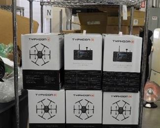 Yuneec Complete Refurbished Typhoon H Drones Including Ground Stations (No Camera), Qty 10